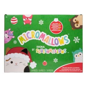 Jazwares - Squishmallows 24-Day Micromallows Holiday Advent Calendar